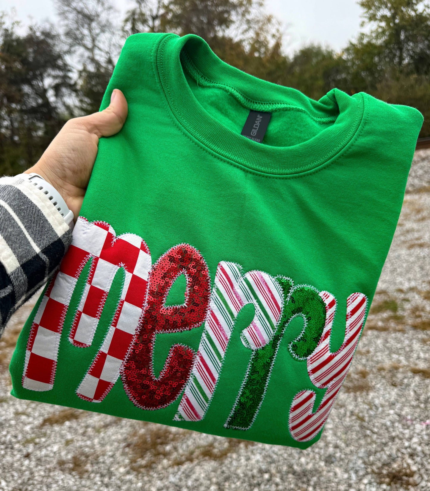 COMING SOON! Green Merry Christmas Sweatshirt