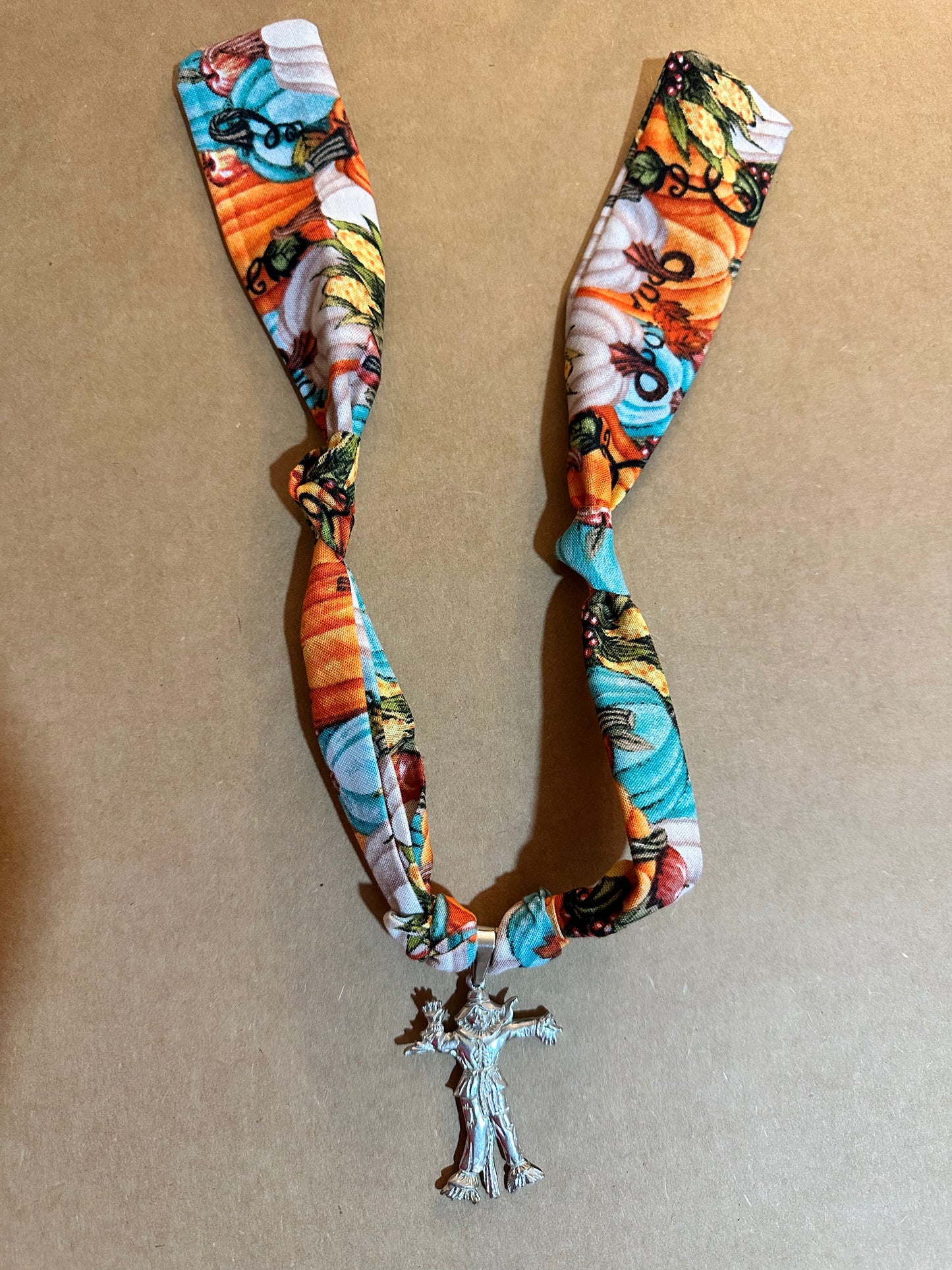 Fall Handmade Scarf Necklaces