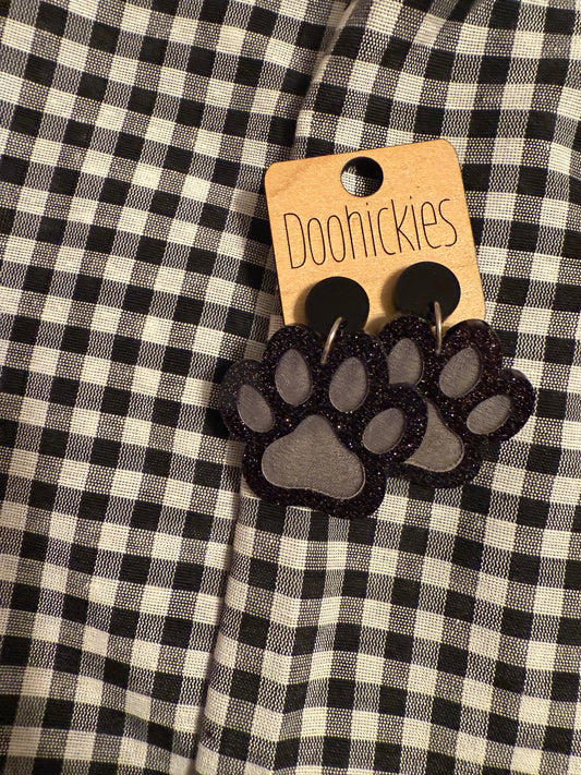 Paw Spirit Dangle Earrings
