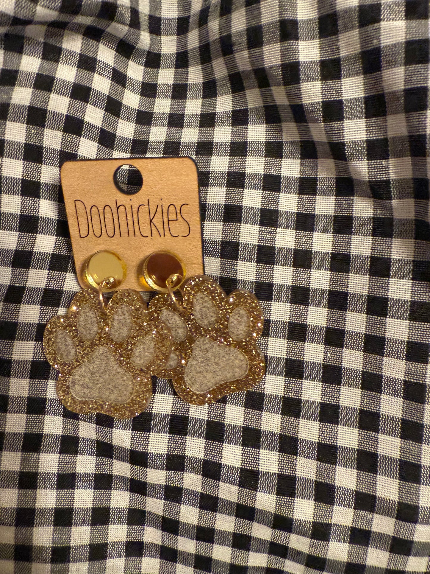 Paw Spirit Dangle Earrings