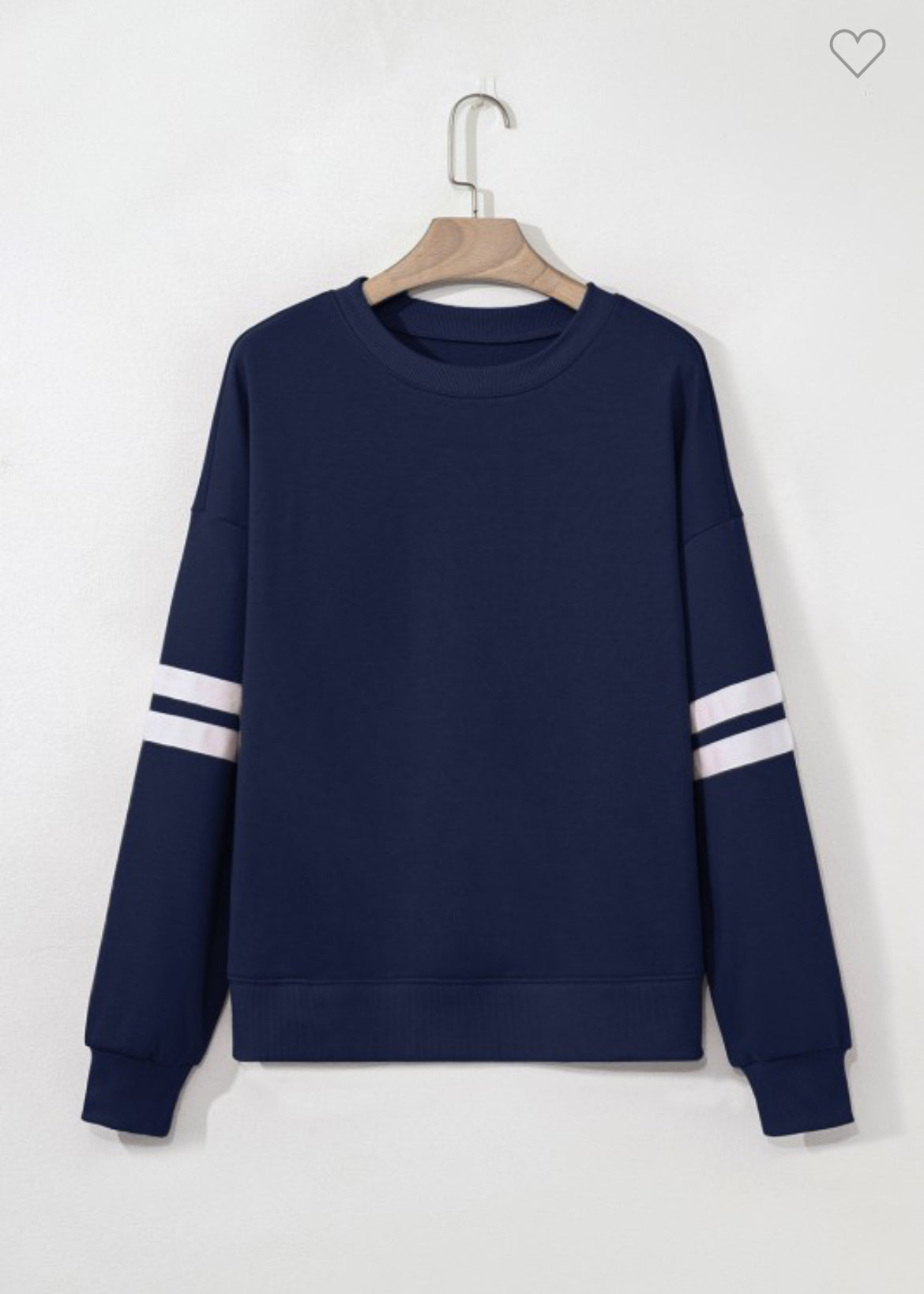 Varsity Stripe Sweatshirt