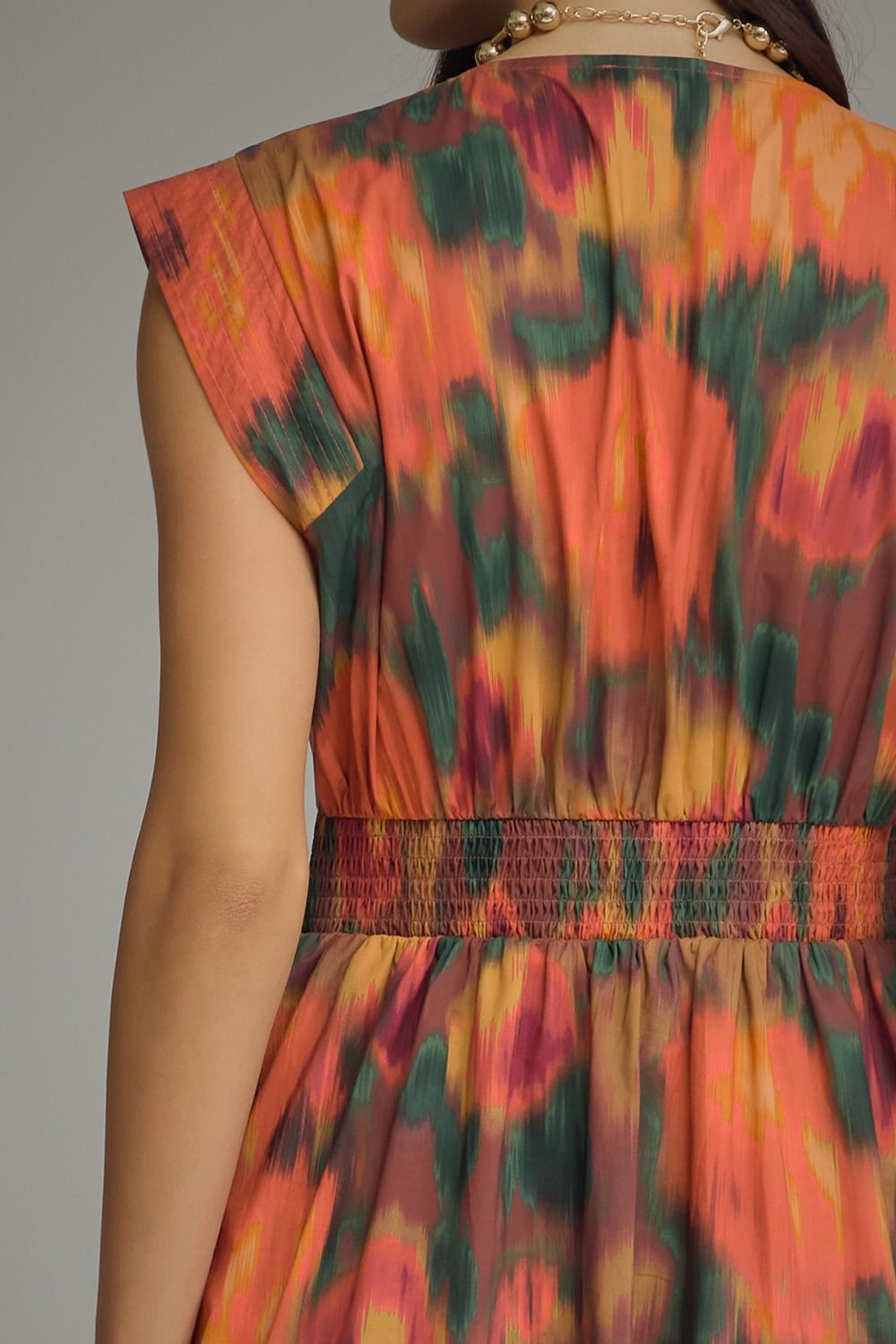 "Rust" Midi Dress