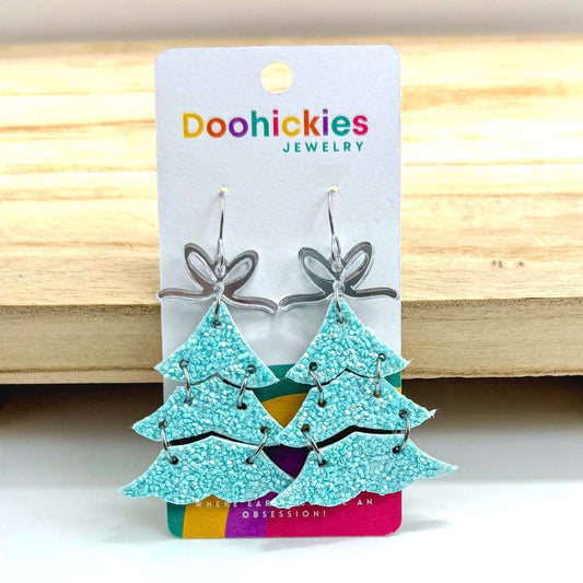 Doohickies - Yuletide Layered Christmas Tree Earring Collection