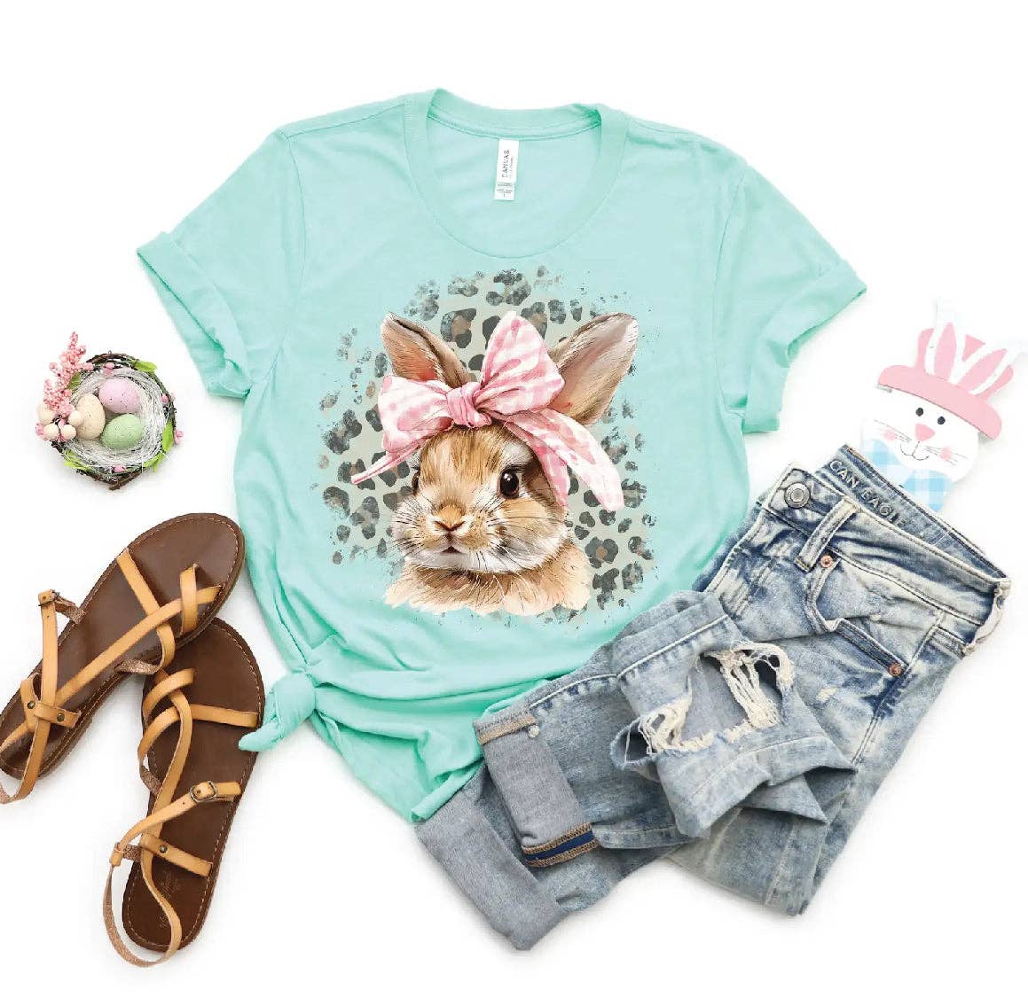 Leopard Bunny Tee