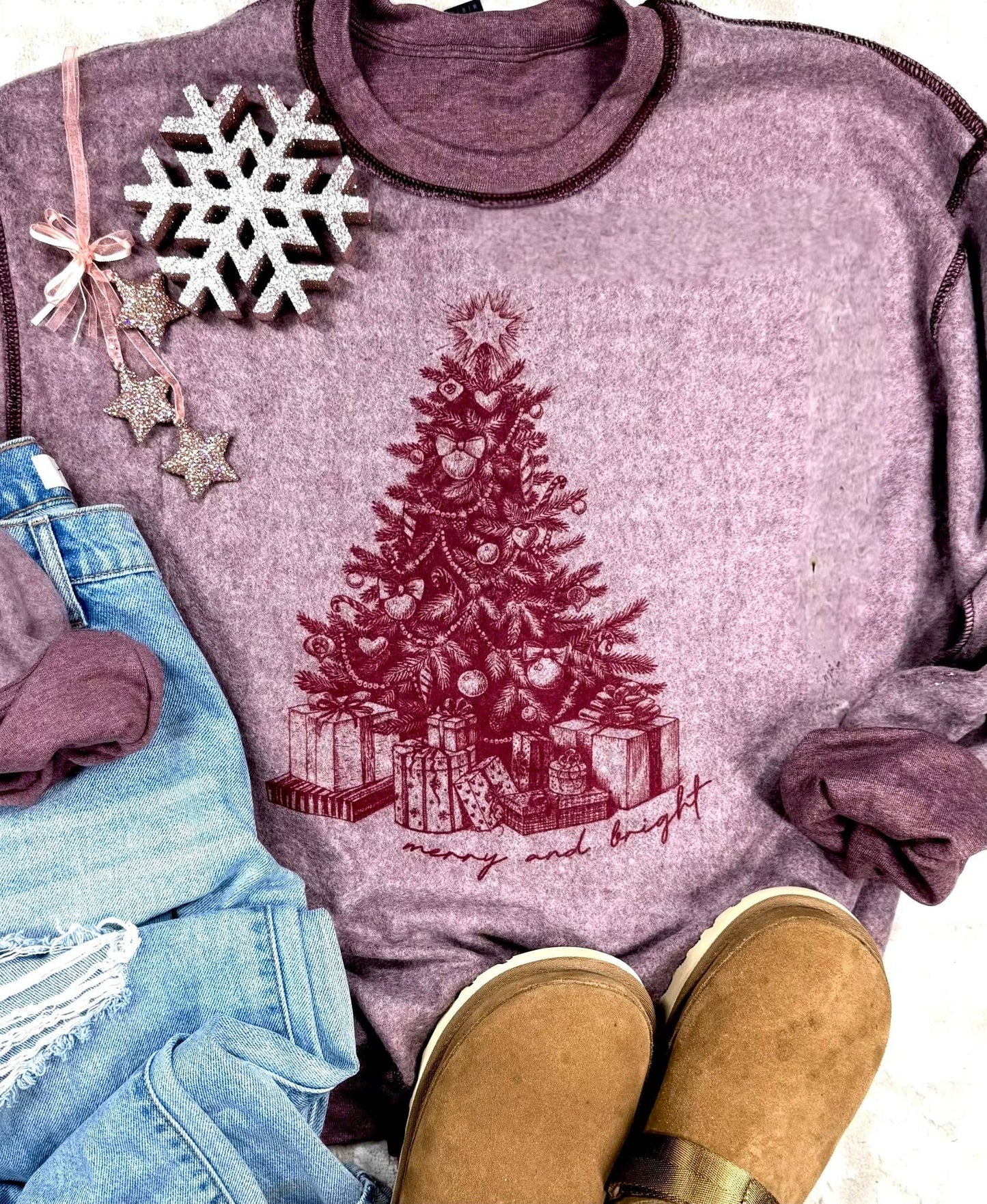 Inside out Christmas Sweatshirts