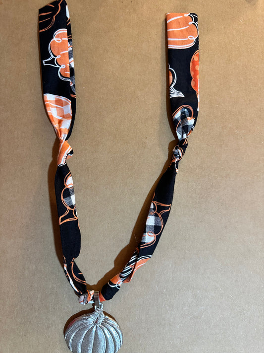 Fall Handmade Scarf Necklaces