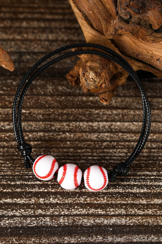 Baseball Beading  Bracelet