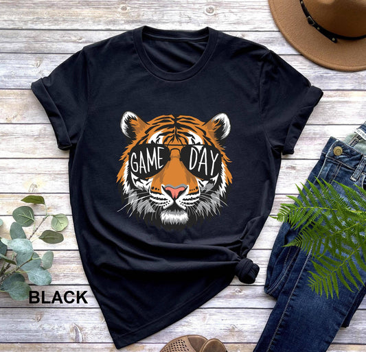 Game Day Tigers Mascot Shirt, Football Mom Shirt, Game Day