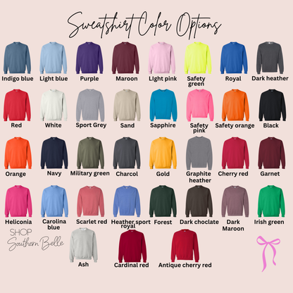 Modge Podge Custom School Gameday Sweatshirt