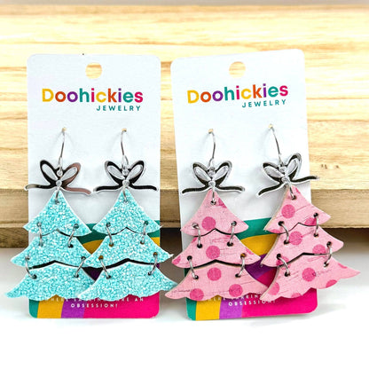 Doohickies - Yuletide Layered Christmas Tree Earring Collection