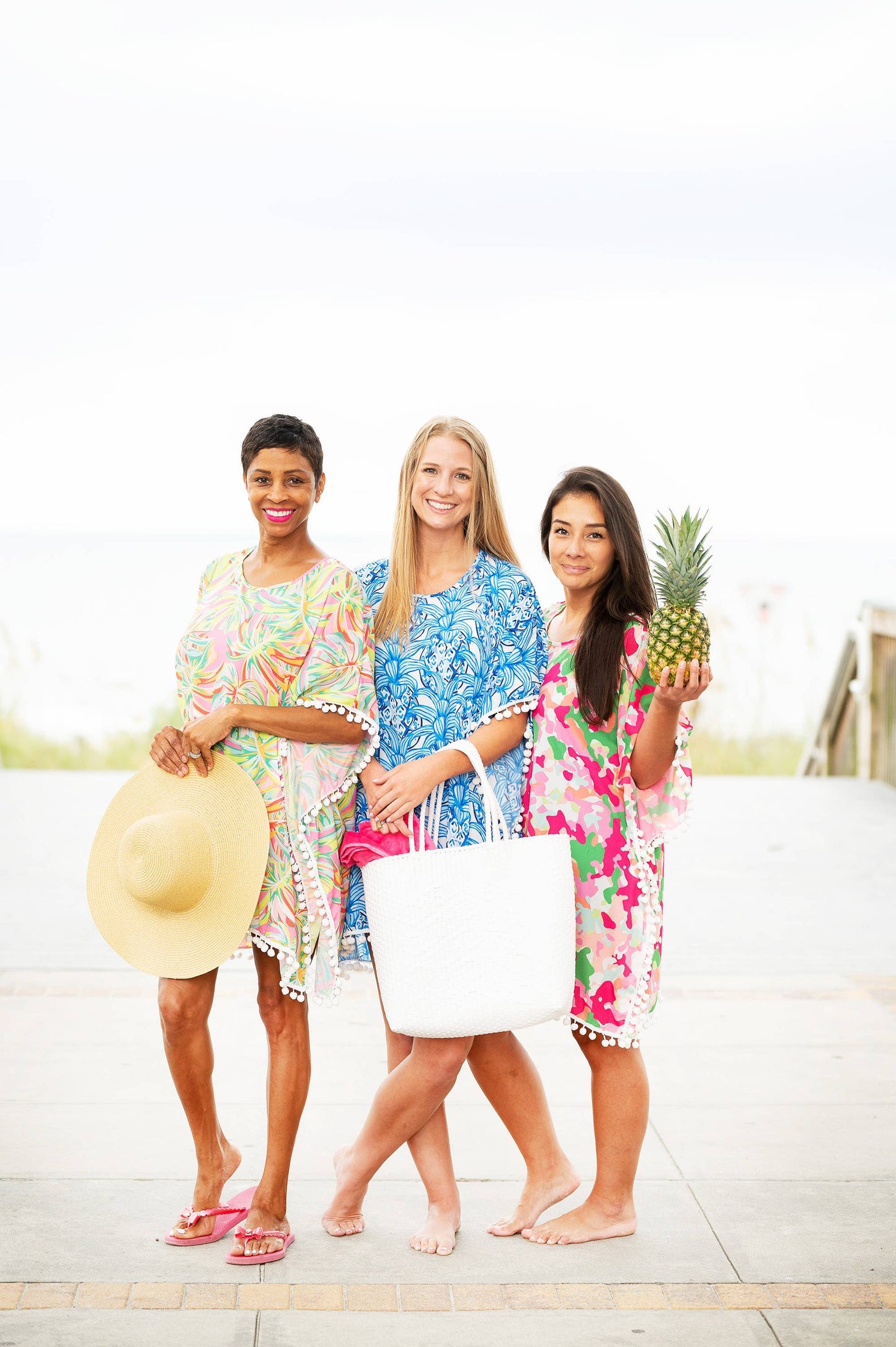 Tootie Fruity Pom-Pom Cover Up