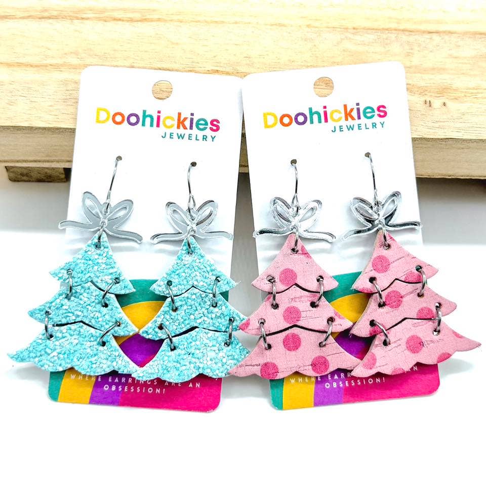 Doohickies - Yuletide Layered Christmas Tree Earring Collection