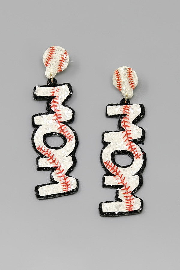Baseball Mom Earrings