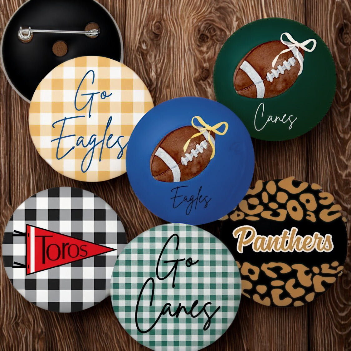 Game Day Buttons