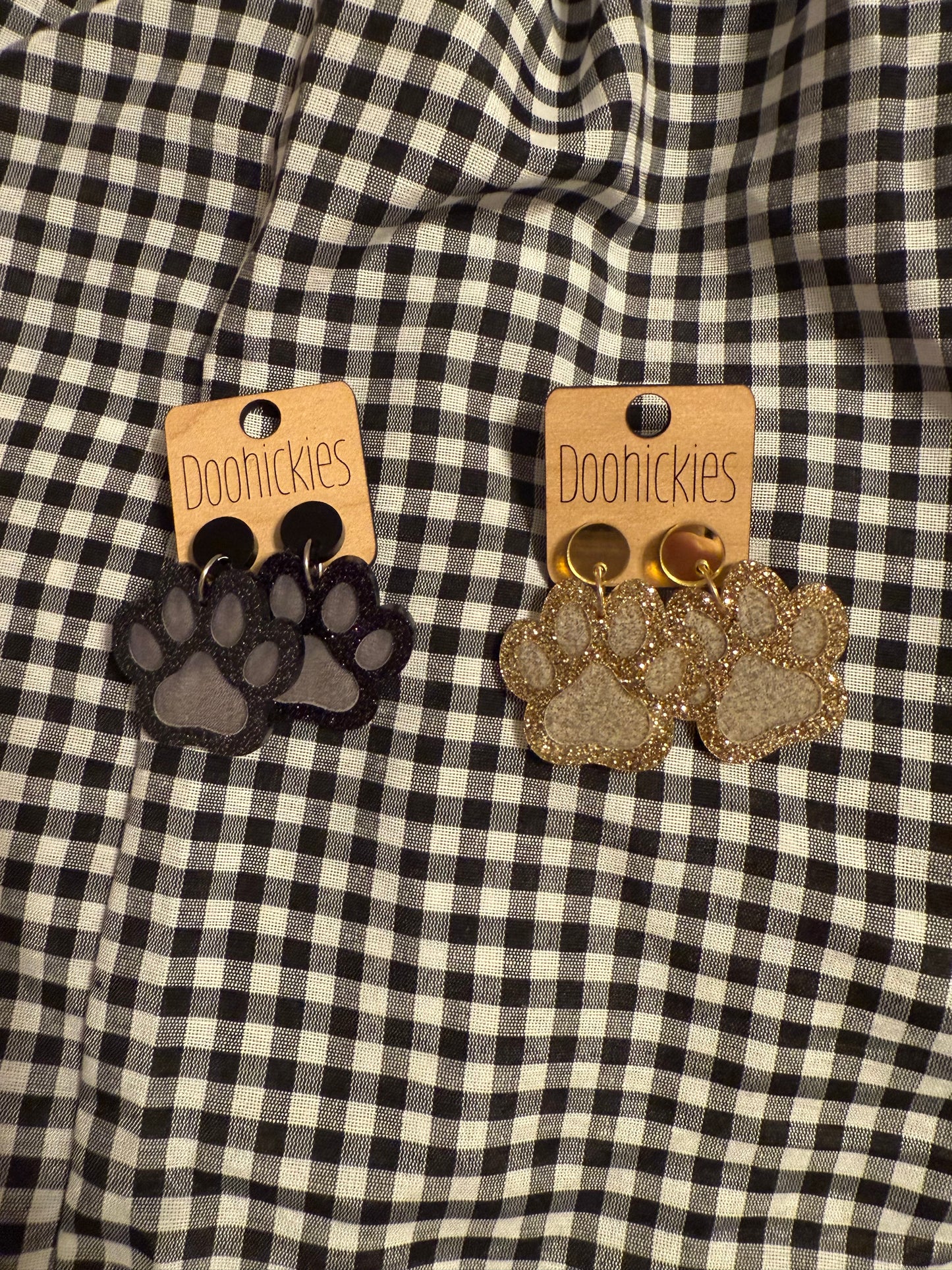 Paw Spirit Dangle Earrings