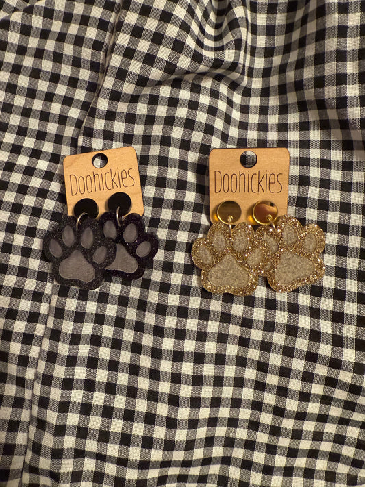 Paw Spirit Dangle Earrings