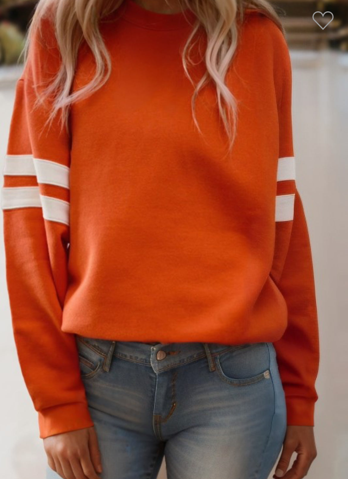Varsity Stripe Sweatshirt