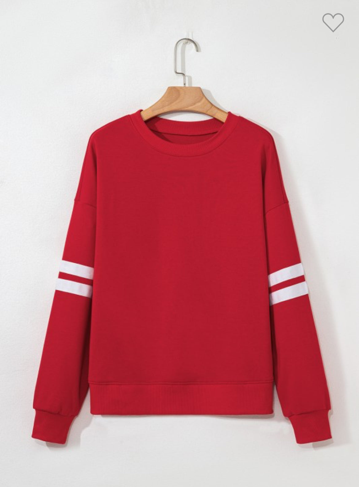 Varsity Stripe Sweatshirt
