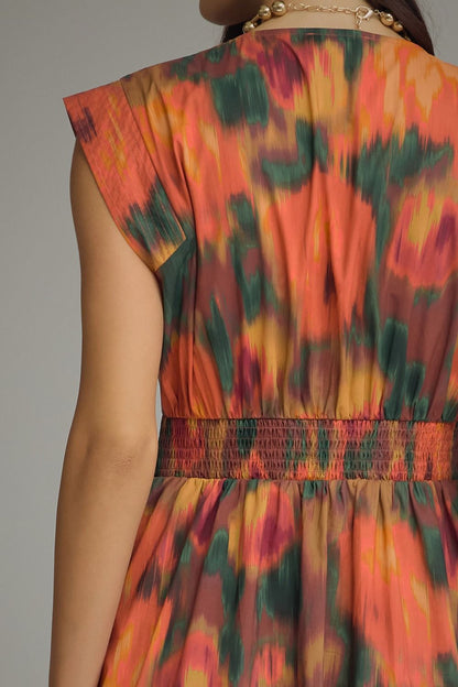 "Rust" Midi Dress