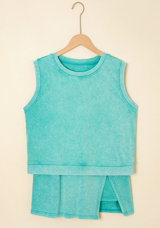 Mineral-Wash 2pc Tank & Skort Set