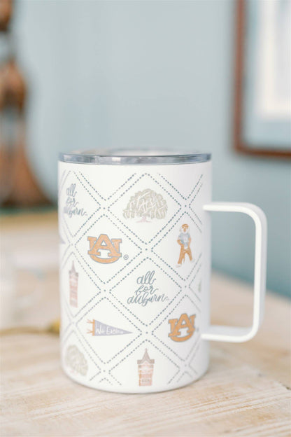 Licensed 16 oz. Insulated Auburn University Mug