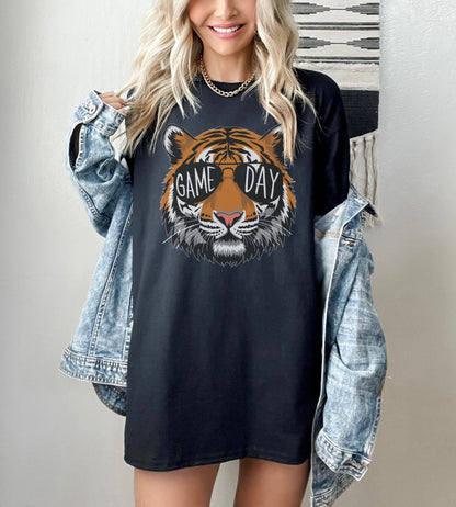 Game Day Tigers Mascot Shirt, Football Mom Shirt, Game Day