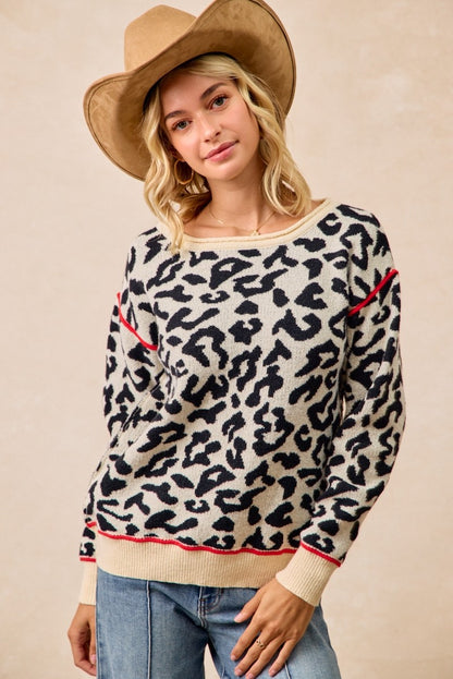 COMING SOON! Leopard Print Knit Top